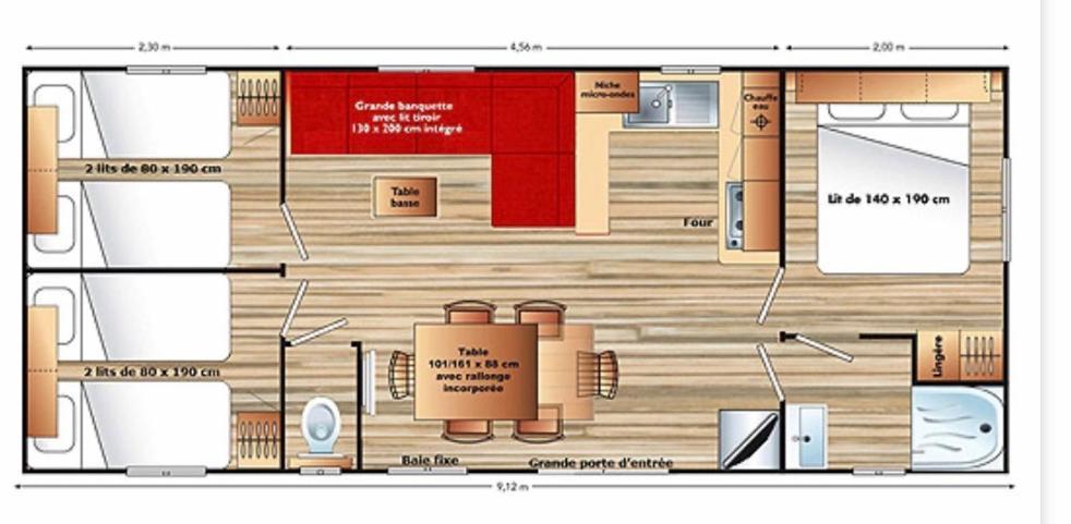 Mobilhome 4 Ca61 Vias Exterior photo